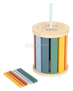 Gioco di Smistamento Montessori con Cestello Girevole