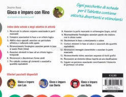 Gioco e Imparo con Rino - Schede per Tablotto (4-6 anni)