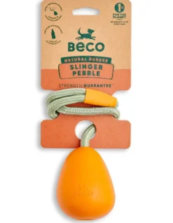 Gioco Palla in Gomma con Corda Riciclata Beco