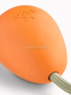 Gioco Palla in Gomma con Corda Riciclata Beco
