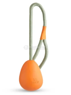 Gioco Palla in Gomma con Corda Riciclata Beco