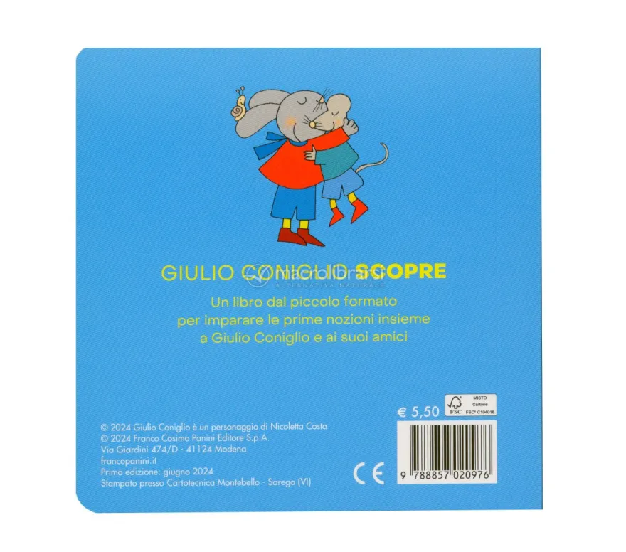 Giulio Coniglio Scopre la Notte e il Giorno
