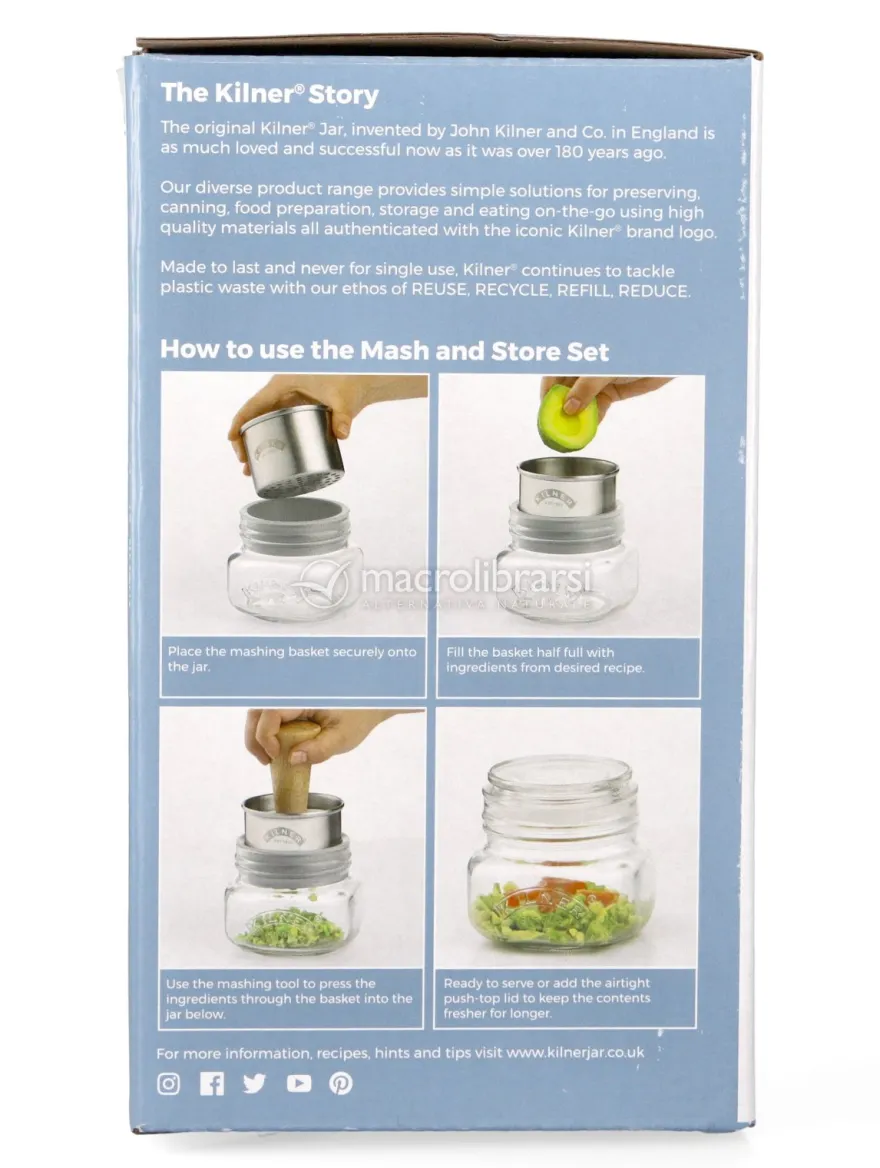 Glass Mash and Store Set