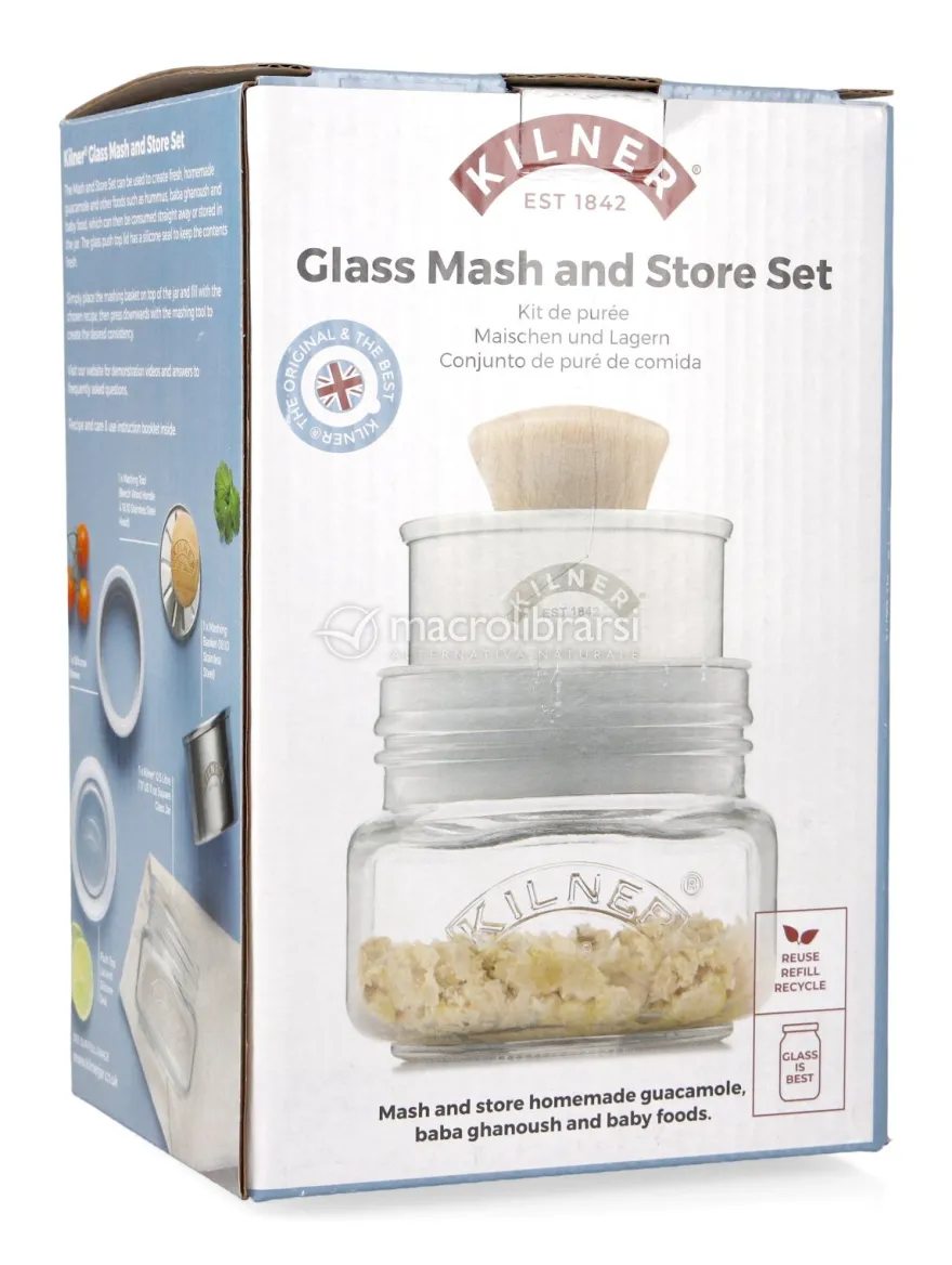 Glass Mash and Store Set
