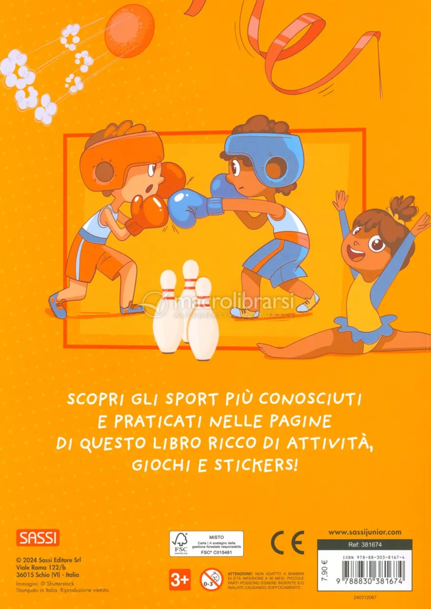 Gli Sport - Stickers e Attività