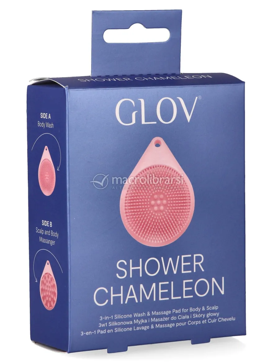 GLOV® Shower Cameleon - Pad in Silicone Reversibile Corpo e Cuoio Capelluto