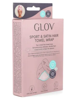 GLOV® Sport & Satin Turbante Asciugacapelli Rosa