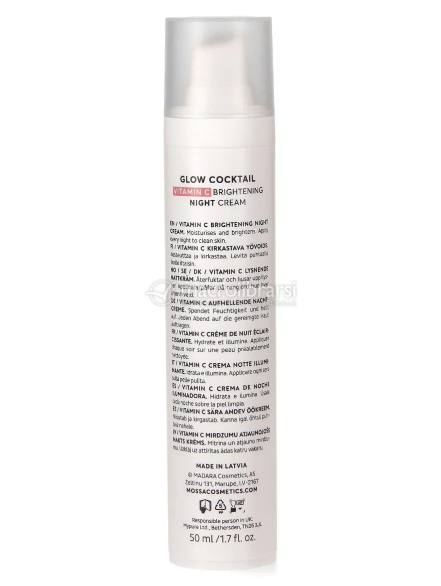 Glow Cocktail Crema Notte Illuminante alla Vitamina C