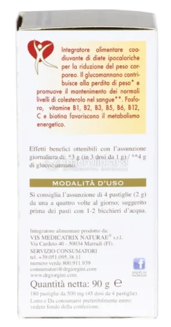 Glucomannano Compositum - Pastiglie