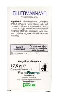 Glucomannano Monoconcentrato