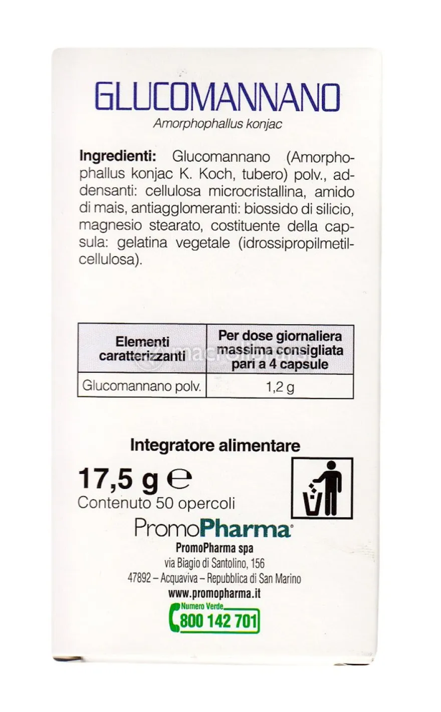 Glucomannano Monoconcentrato