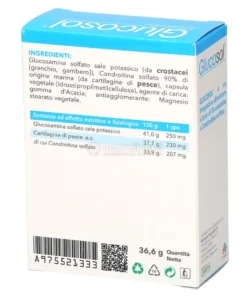 Glucosol - Integratore di Glucosamina e Condroitina Solfato