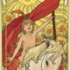 Golden Art Nouveau Tarot