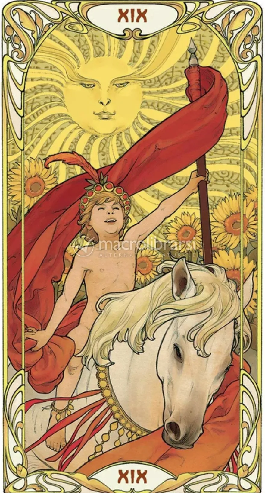Golden Art Nouveau Tarot