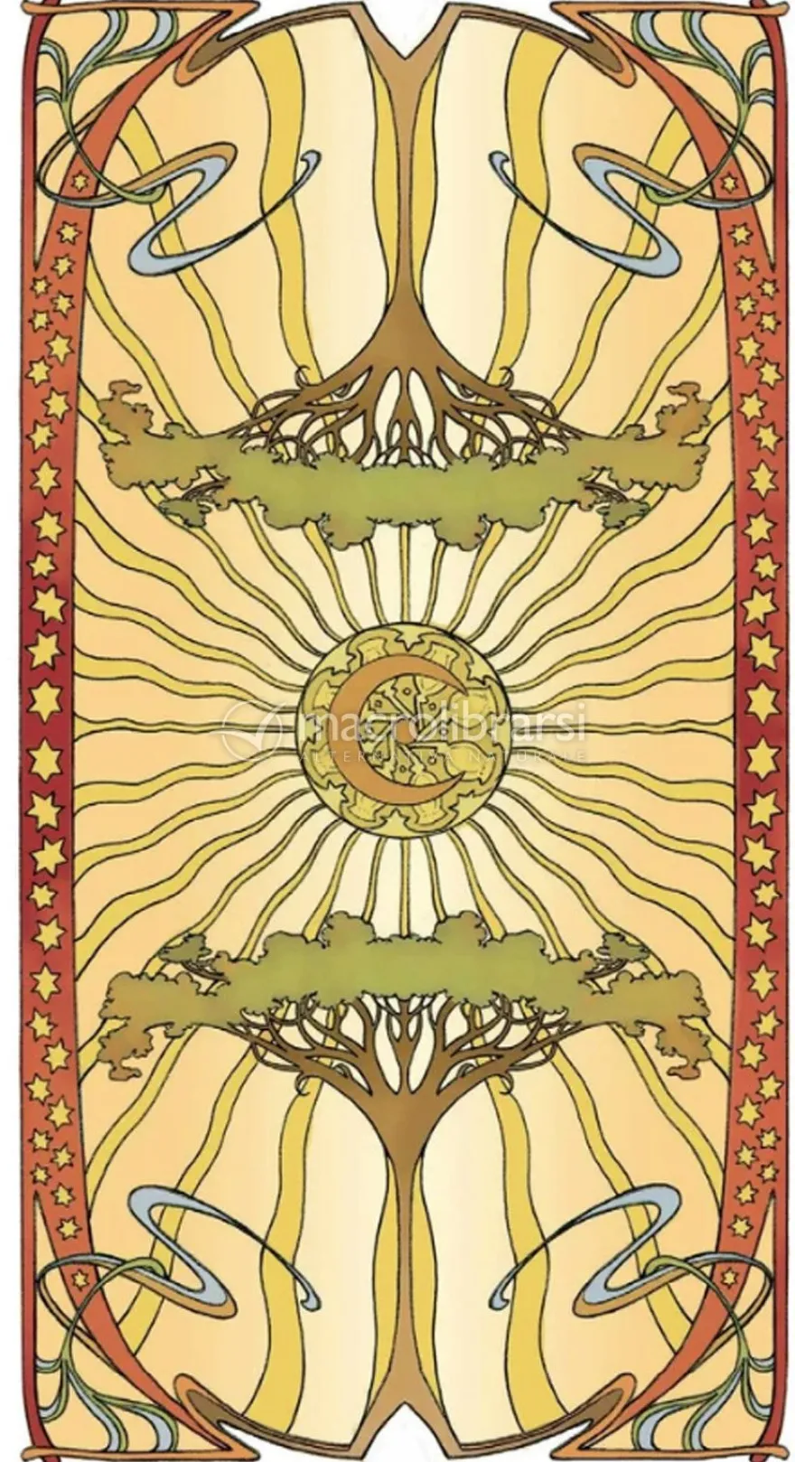 Golden Art Nouveau Tarot