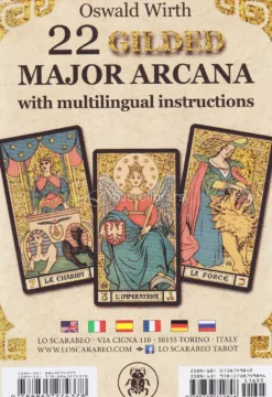 Golden Wirth Tarot - 22 Tarocchi Dorati