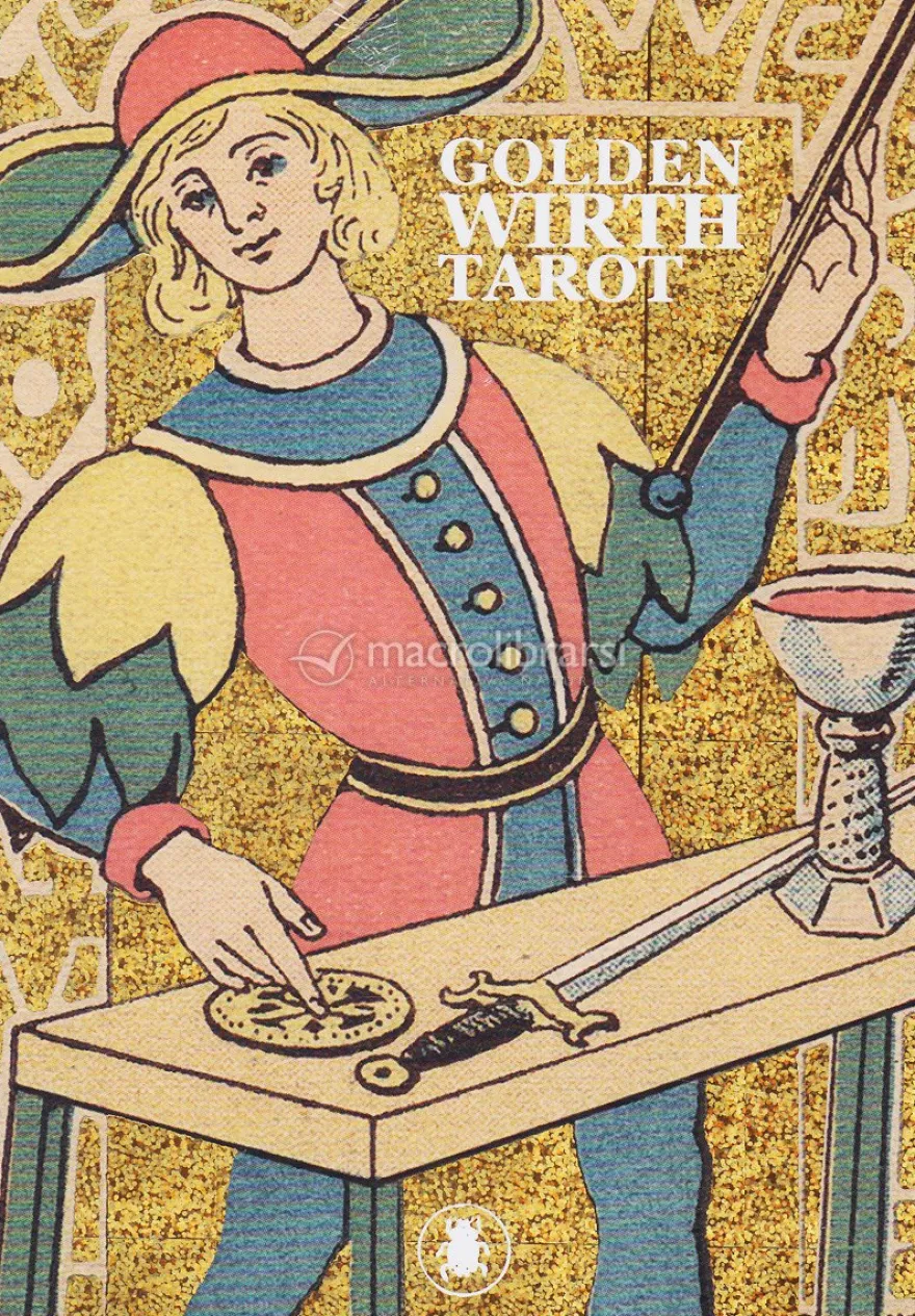 Golden Wirth Tarot - 22 Tarocchi Dorati