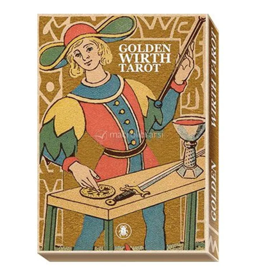 Golden Wirth Tarot - 22 Tarocchi Dorati