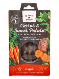 Go Native Dental Snack Carota e Patata Dolce per Cani