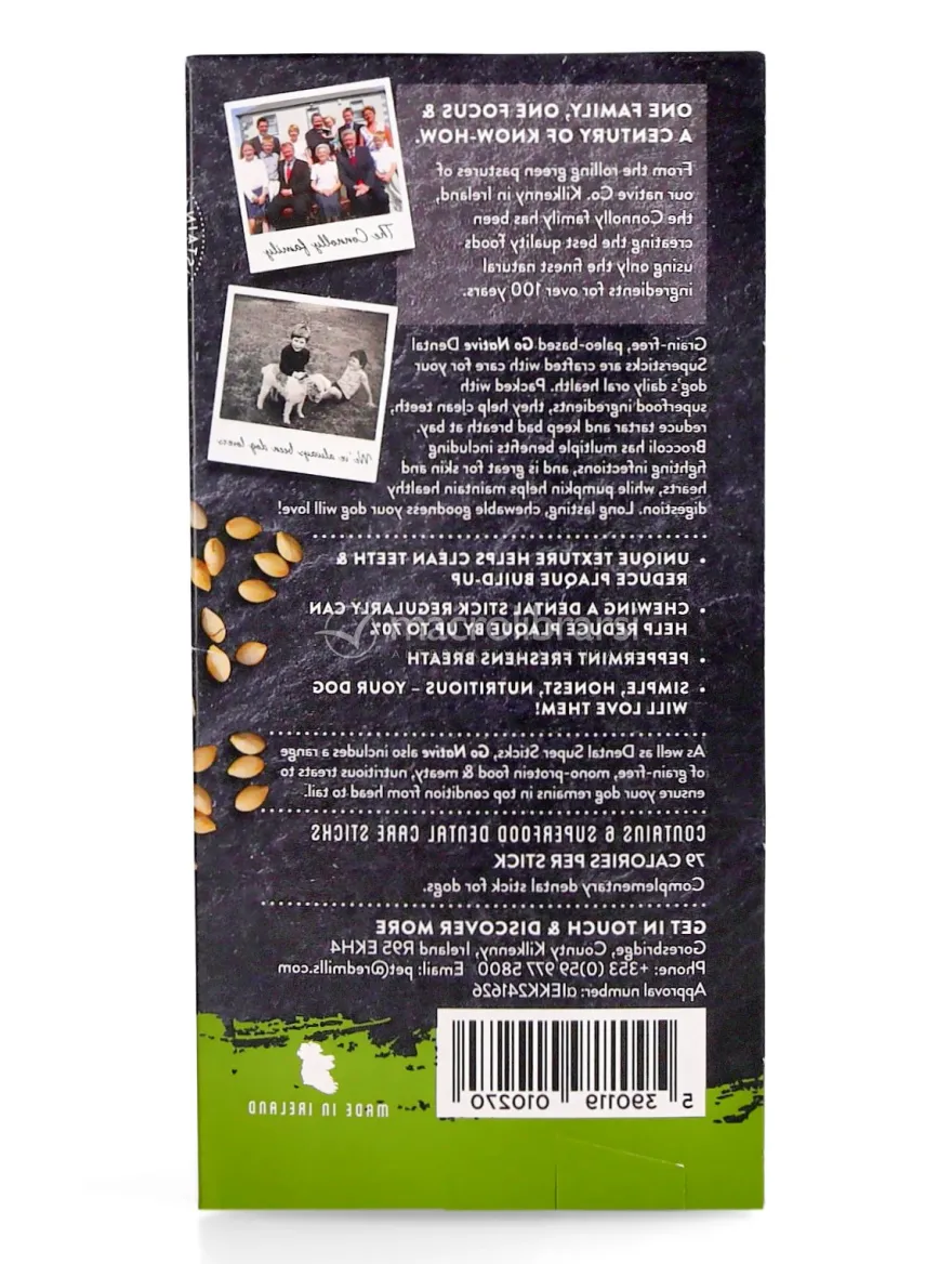 Go Native Dental Snack Zucca e Broccoli per Cani