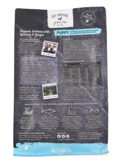 Go Native Puppy Salmone Biologico e Spinaci per Cuccioli - 800g