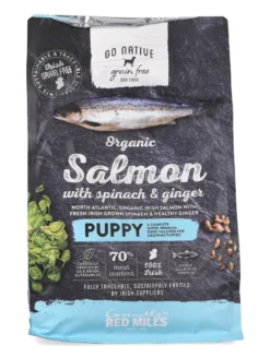 Go Native Puppy Salmone Biologico e Spinaci per Cuccioli - 800g
