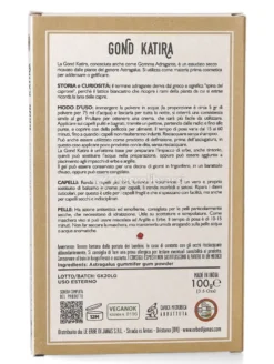 Gond Katira - Polvere Cosmetica per Corpo e Capelli