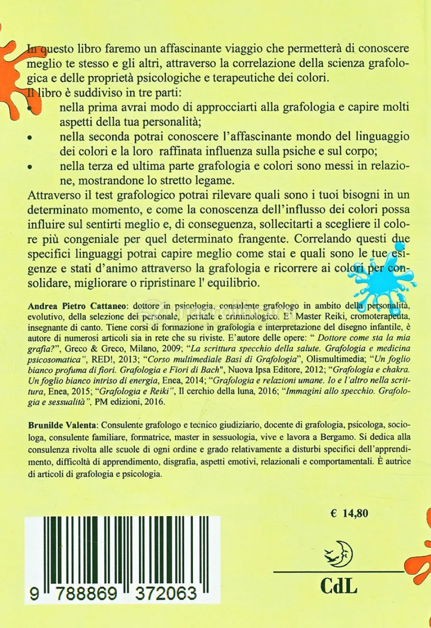 Grafologia e Cromoterapia