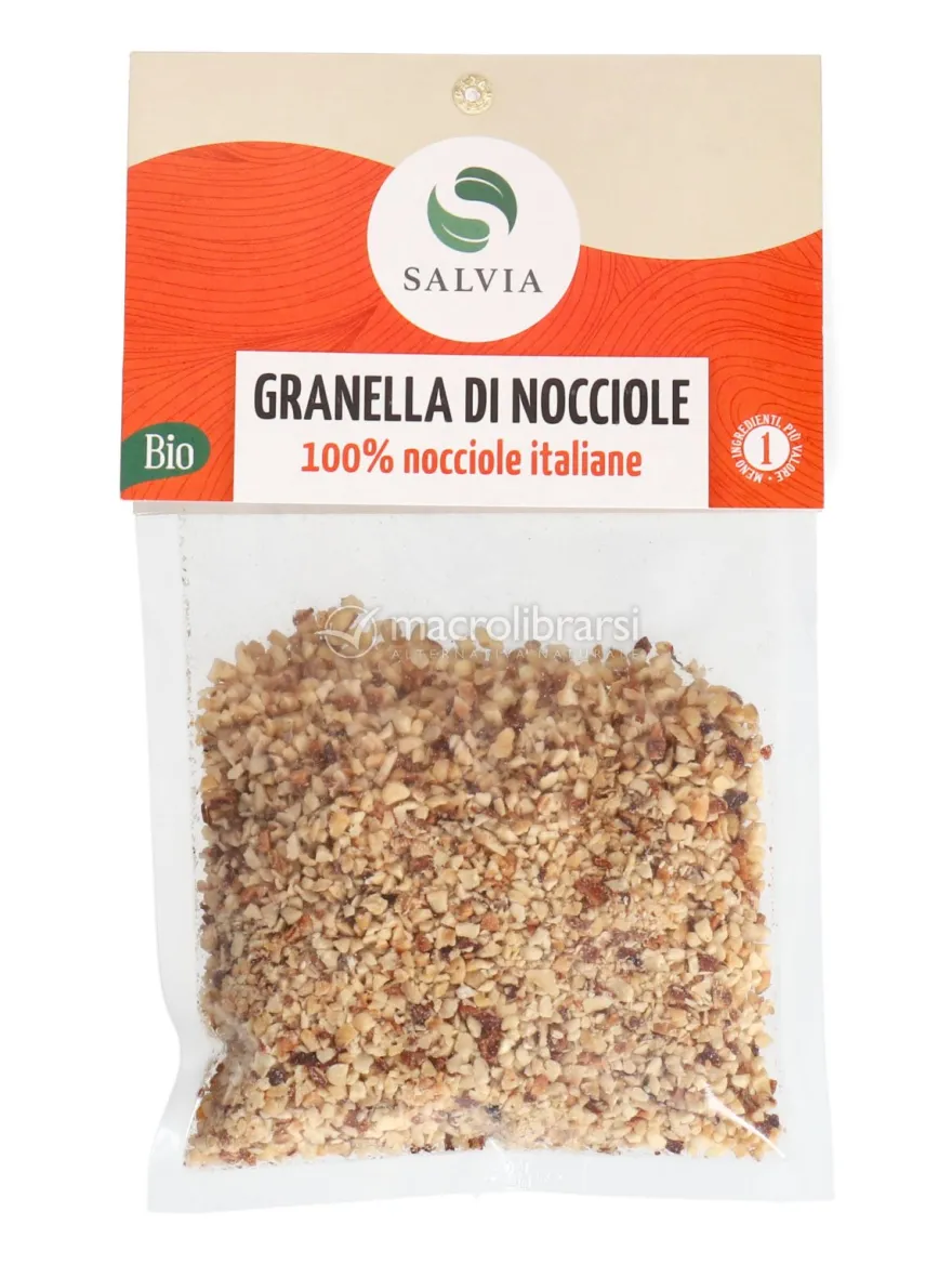 Granella di Nocciole Tostate Bio - 125 g busta