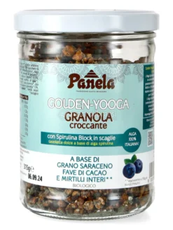 Granola Croccante con Spirulina - Golden Yooga