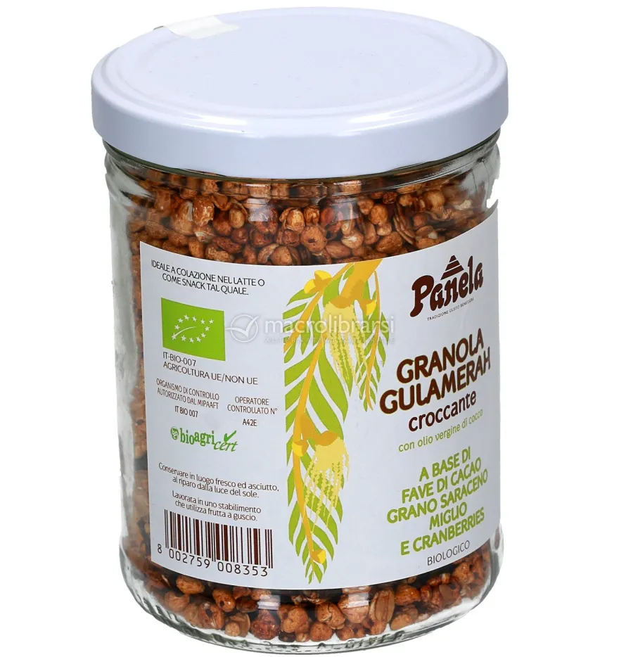 Granola Gulamerah Croccante, con Olio Vergine di Cocco