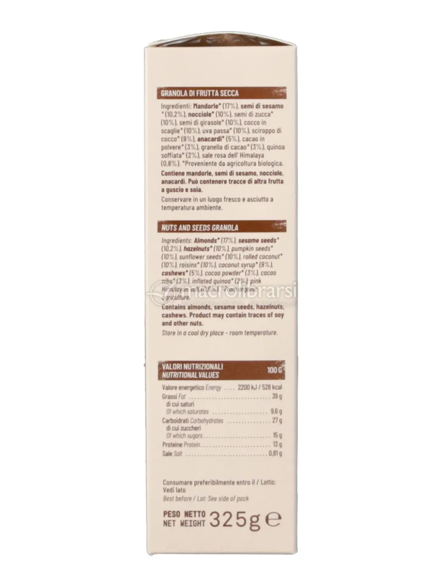 Granola Senza Cereali: Cacao + Quinoa
