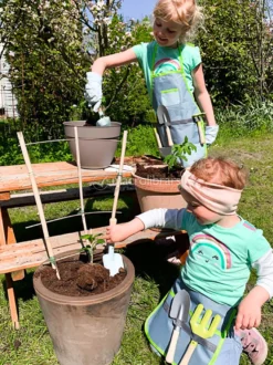 Grembiule da Giardinaggio con Attrezzi