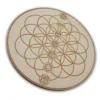Griglia per Cristalli - Fiore della Vita + 7 Chakra
