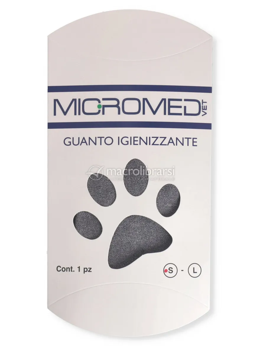 Guanto Anti-Batterico per Cani e Gatti - Taglia S