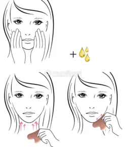 Gua Sha Rose Quartz - Lifting facciale