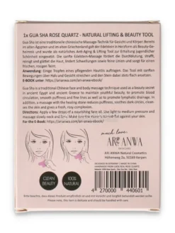 Gua Sha Rose Quartz - Lifting facciale