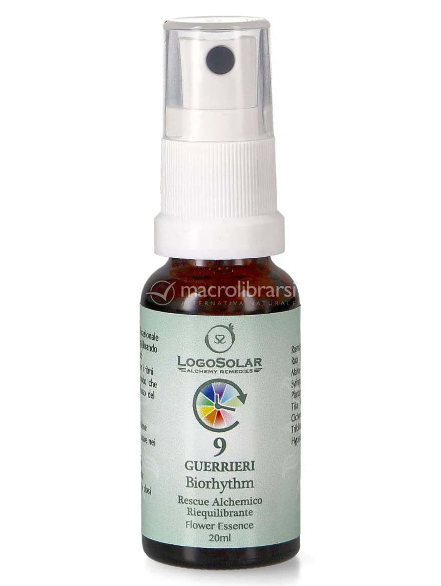9 Guerrieri Biorhythm - Lozione Spray per il Cavo Orale