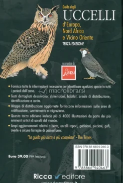 Guida Degli Uccelli d'Europa, Nord Africa e Vicino Oriente