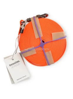 Guinzaglio Lunghina per Cani in Biothane STAY Arancione - 5m