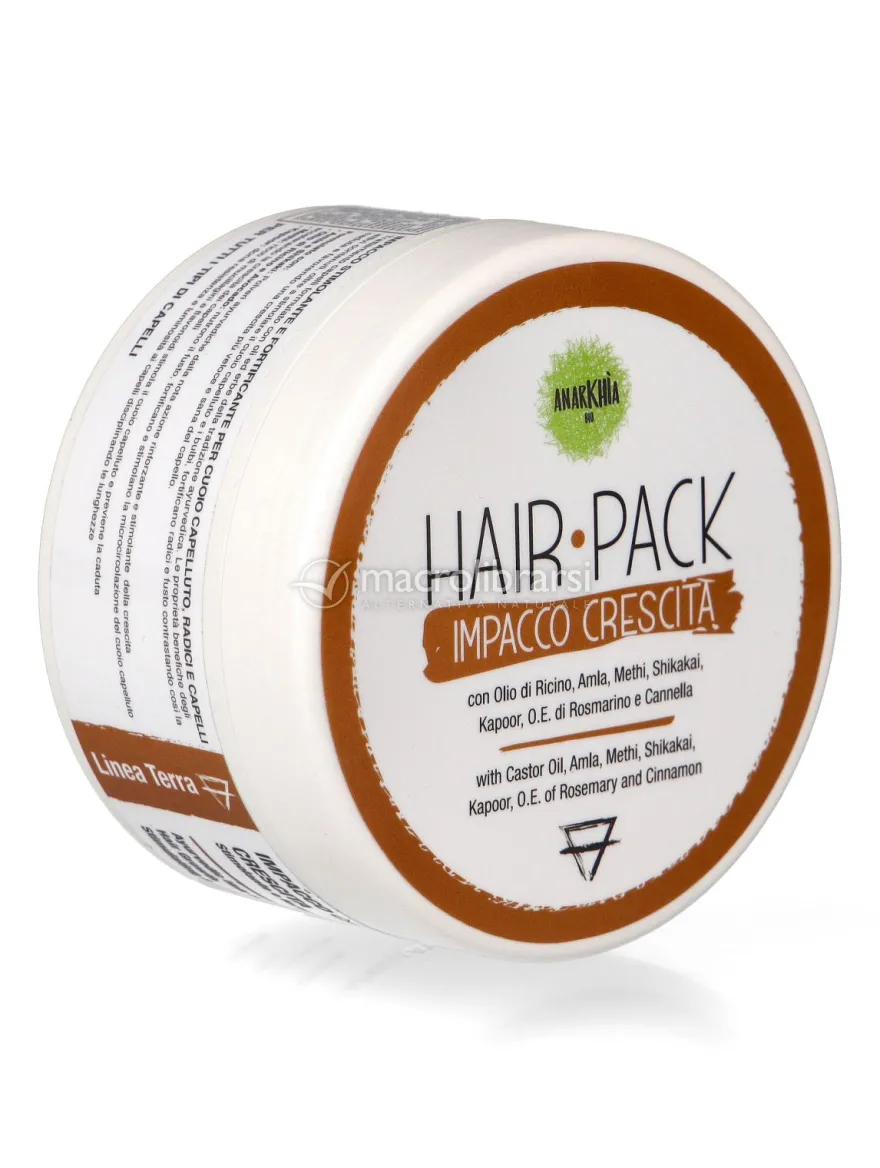 Hair Pack Terra - Impacco Crescita Stimolante e Rinforzante