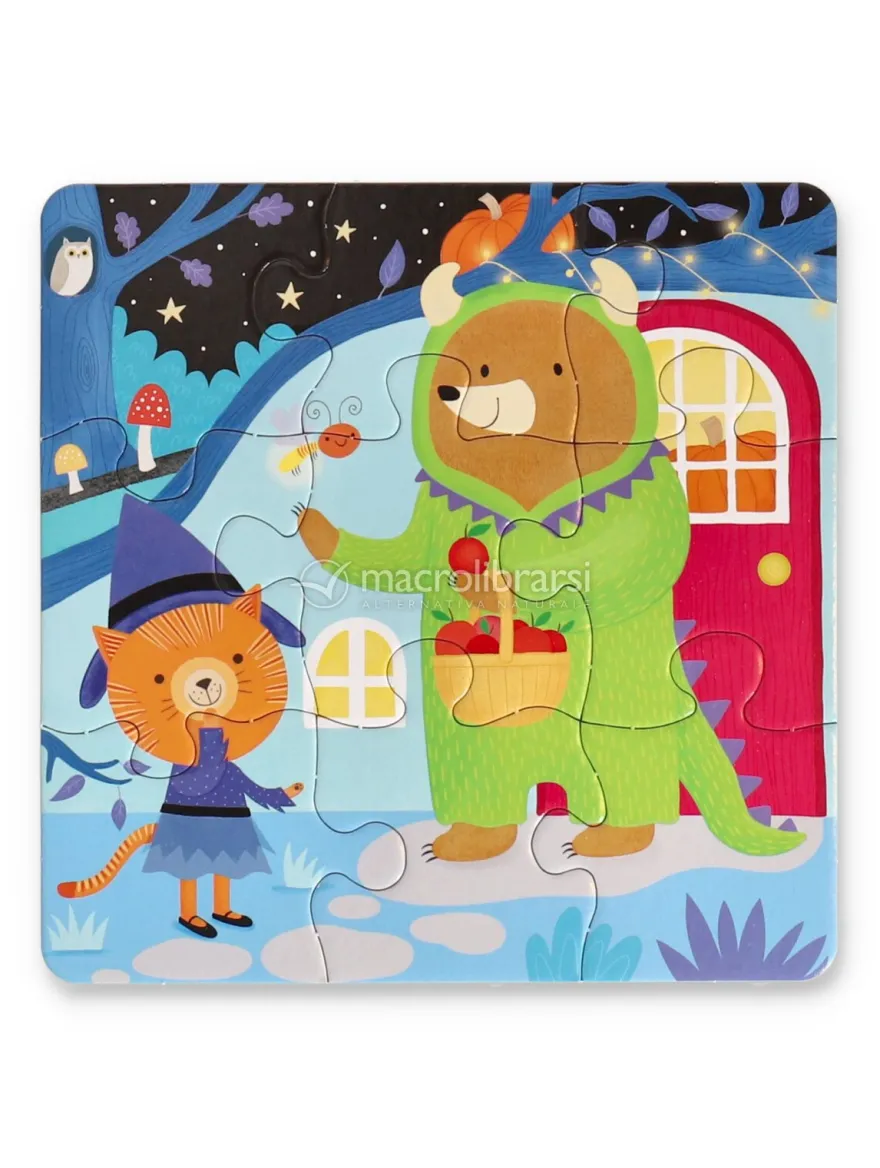 Halloween - Libro e 3 Puzzle