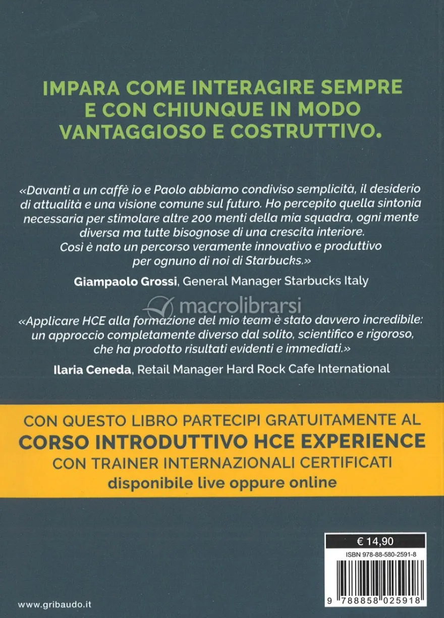 HCE - La Scienza delle Interazioni Umane - Volume 1