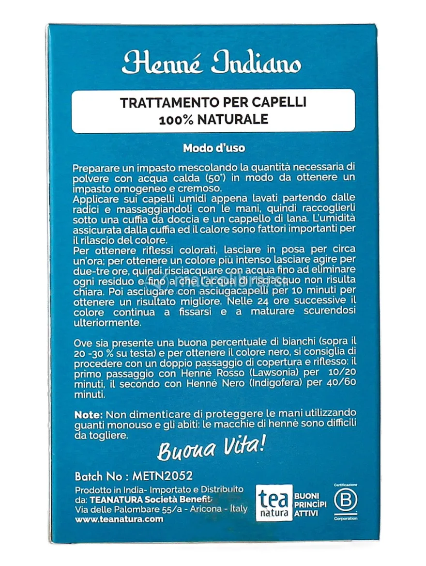 Henne Indiano Nero