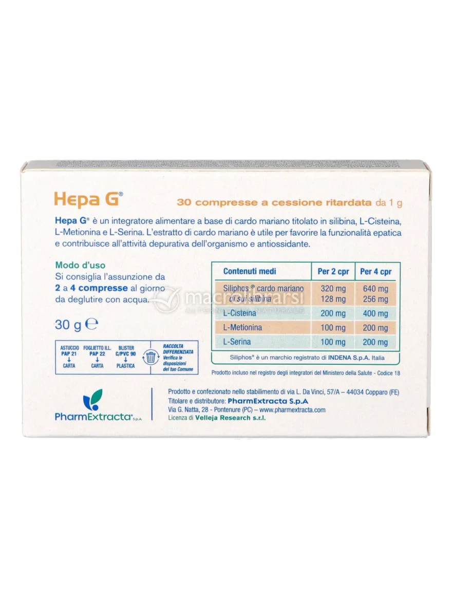 Hepa G® Compresse