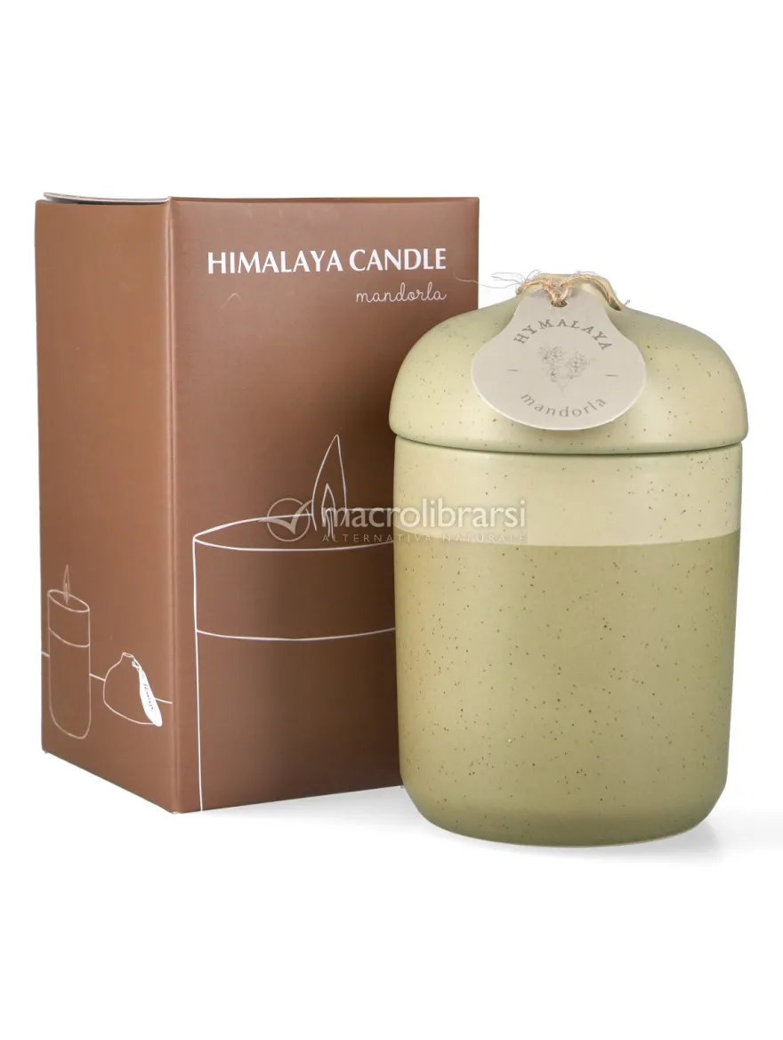 Himalaya Candle - Candela in cera di Soia - Mandorla