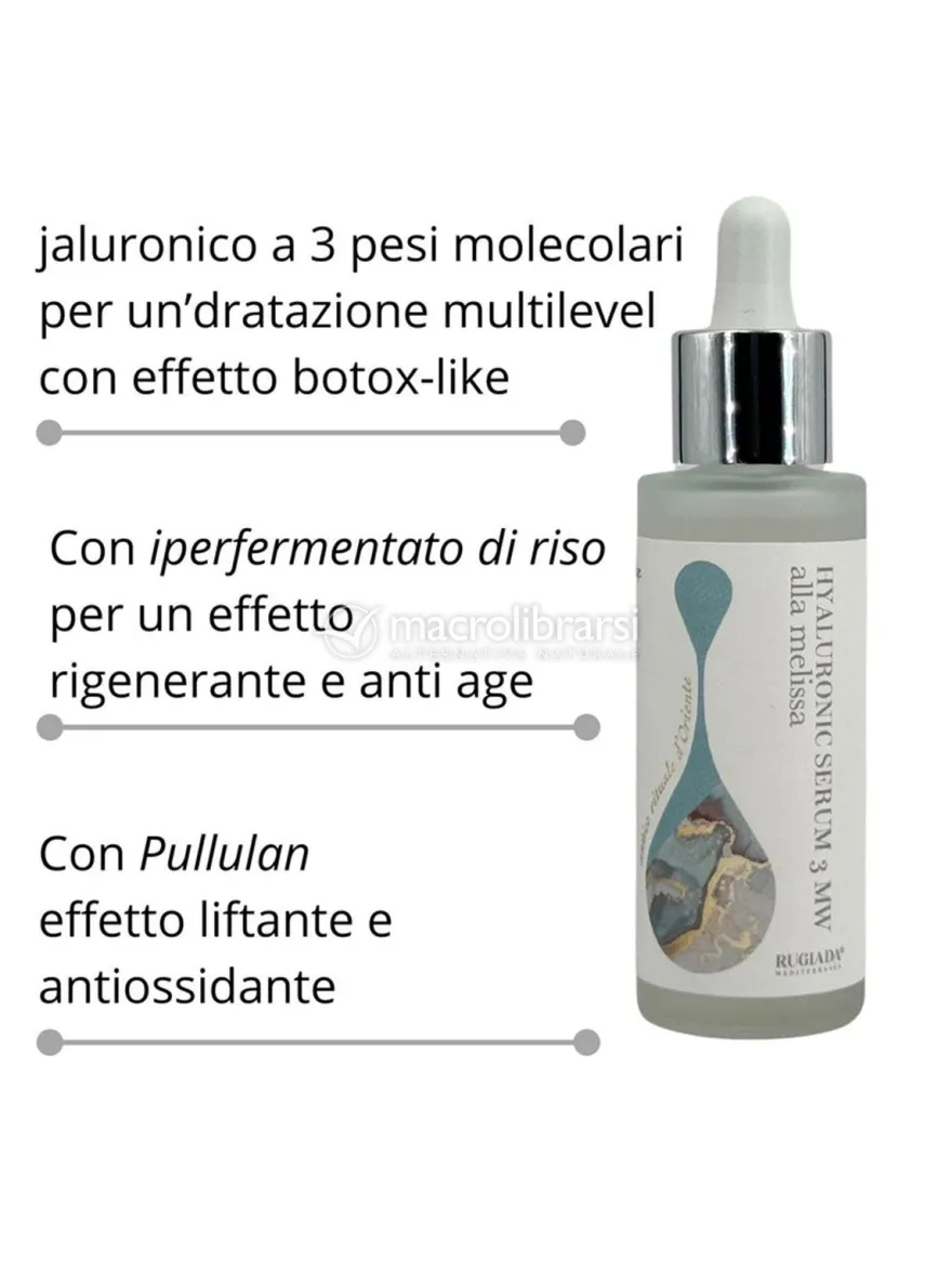 Hyaluronic Serum 3MW alla Melissa