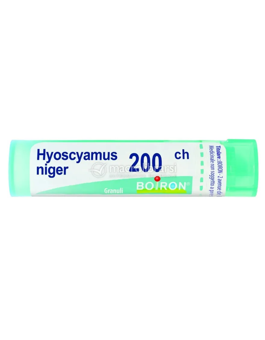Hyoscyamus Niger 200CH Granuli Boiron