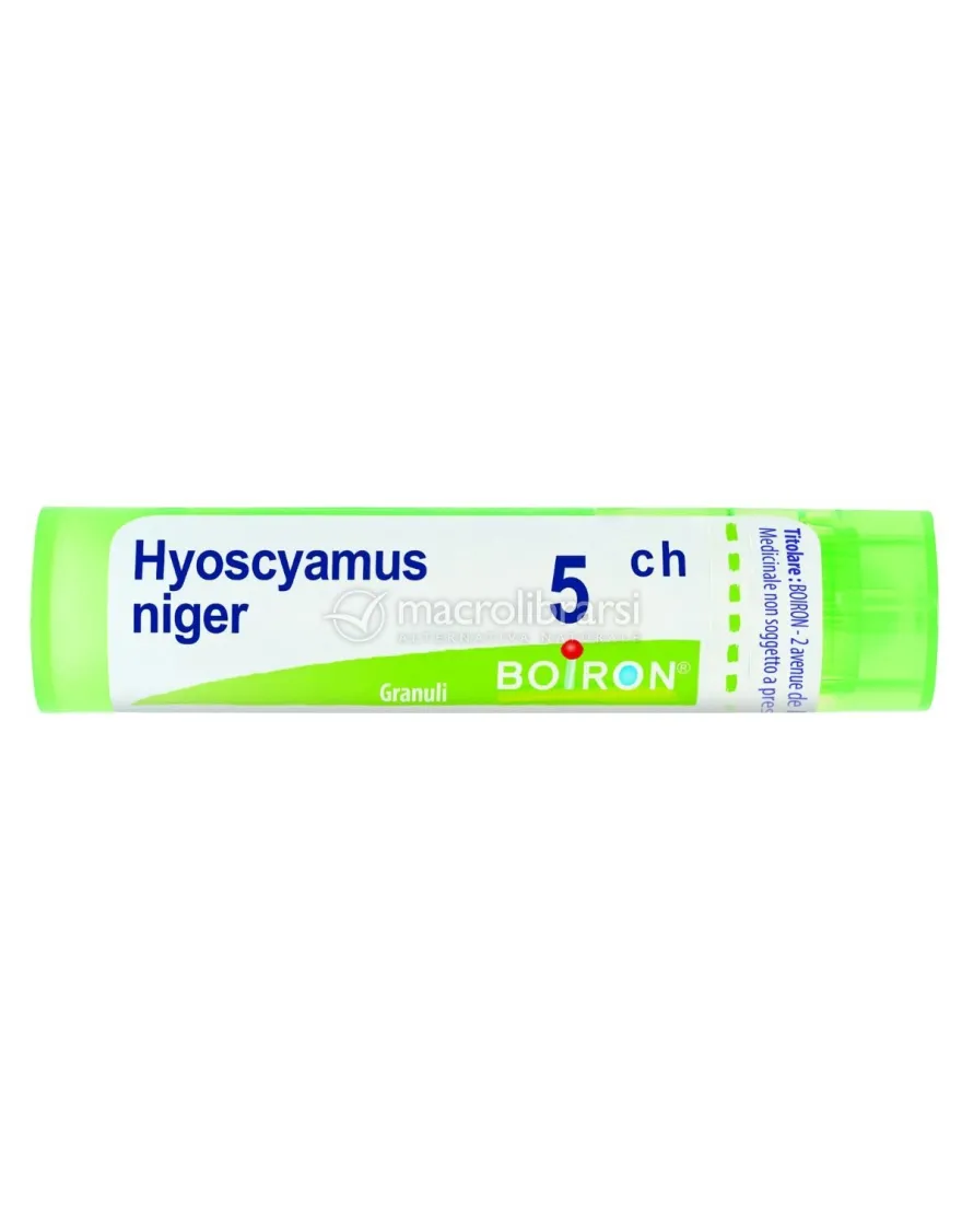 Hyoscyamus Niger 5CH Granuli Boiron