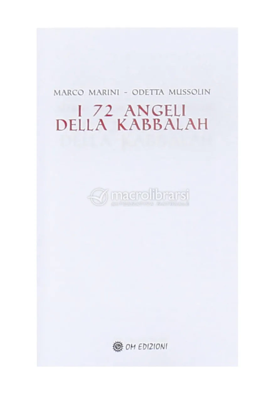 I 72 Angeli della Kabbalah